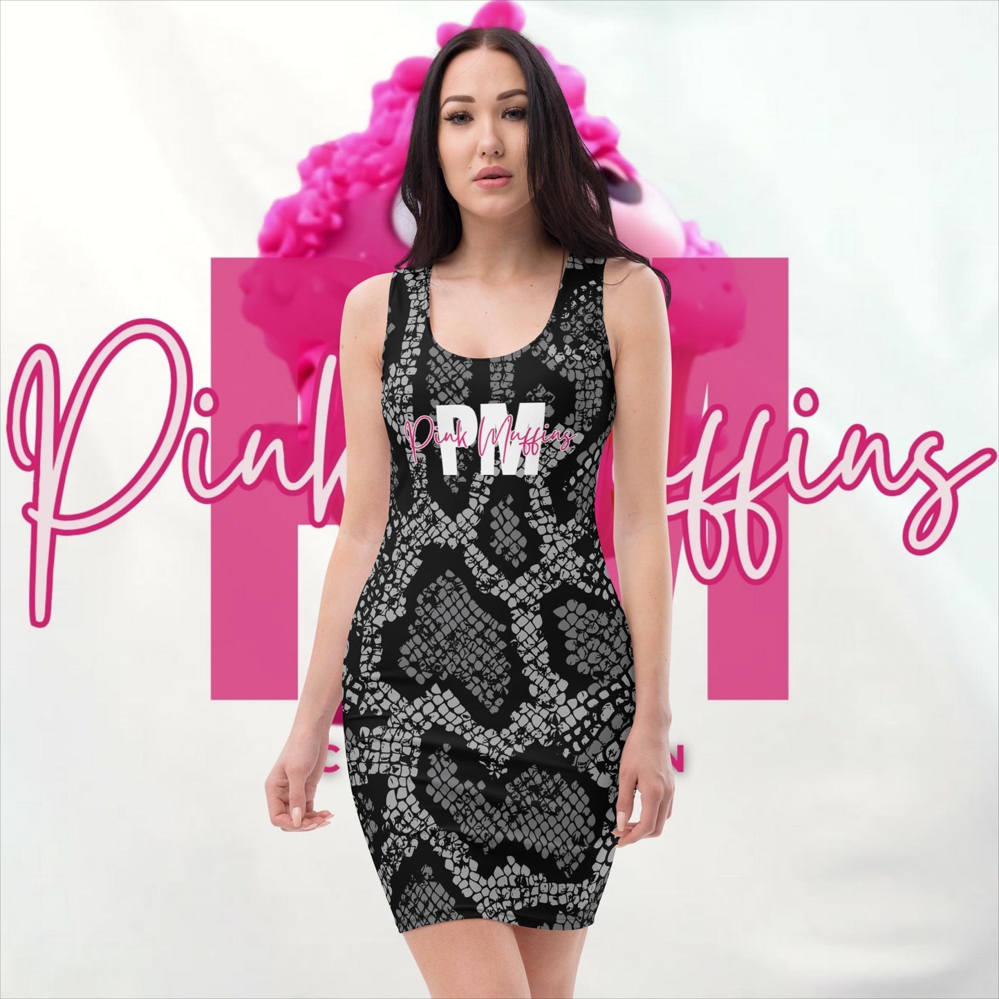 PM4US Croc Mom's Bodycon dress