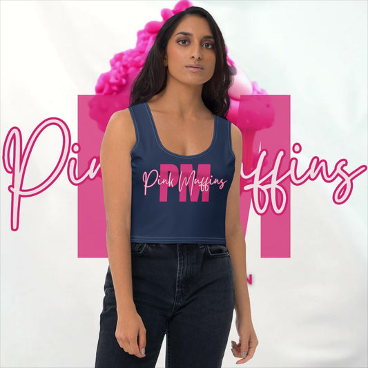 PM4US Midnight Mom's Crop Top