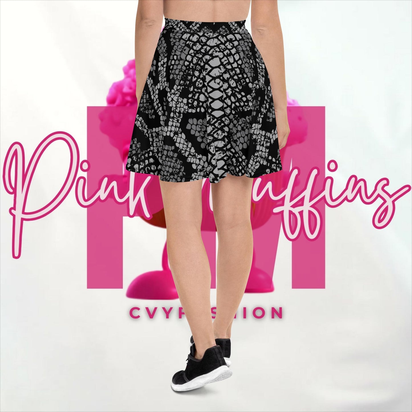 PM4US Croc Mom's Skater Skirt