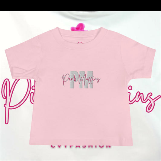 PMG Baby Girls Jersey Short Sleeve Tee (Signature Colors)