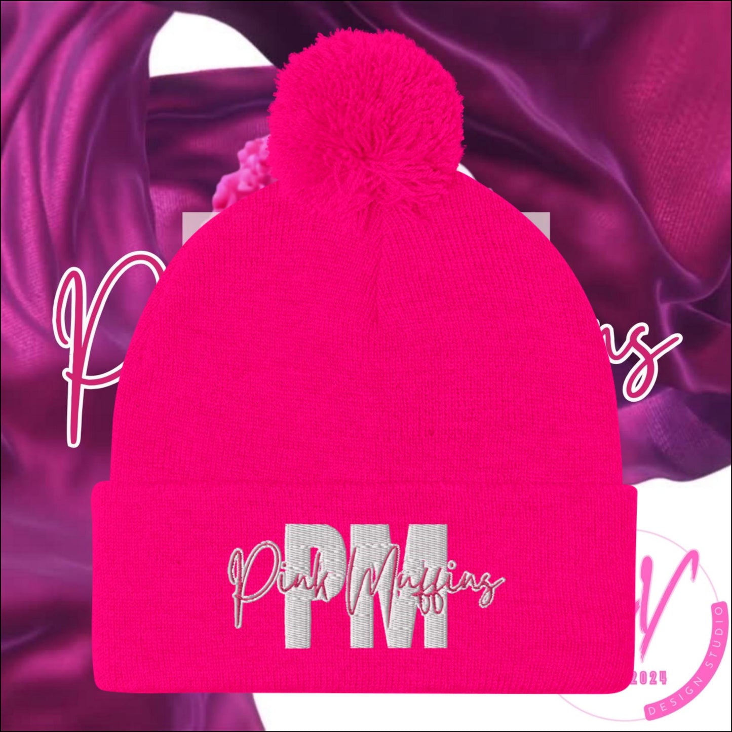 PM4US Pom-Pom Beanie