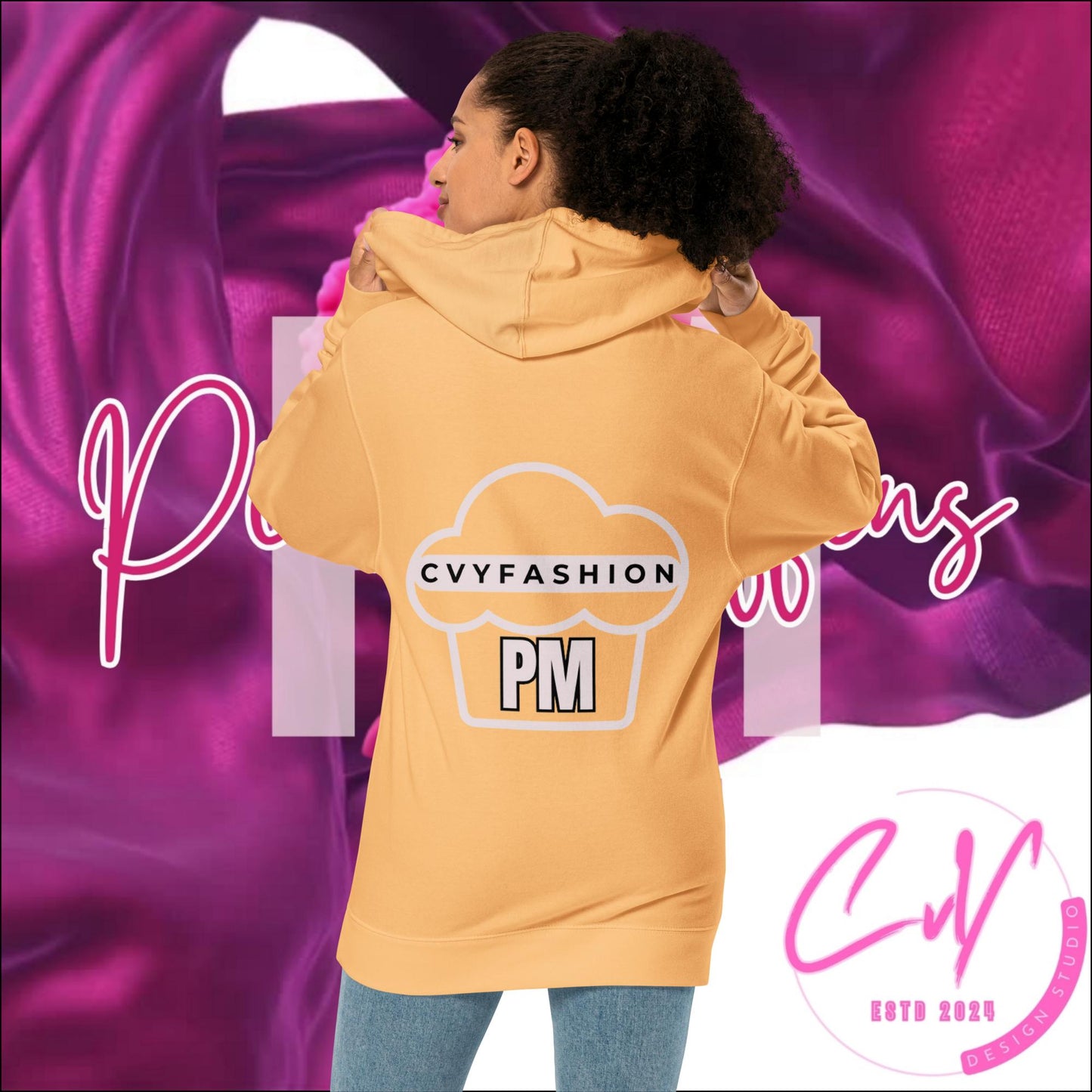 PMP Mom's Multi-Colors Midweight Hoodie