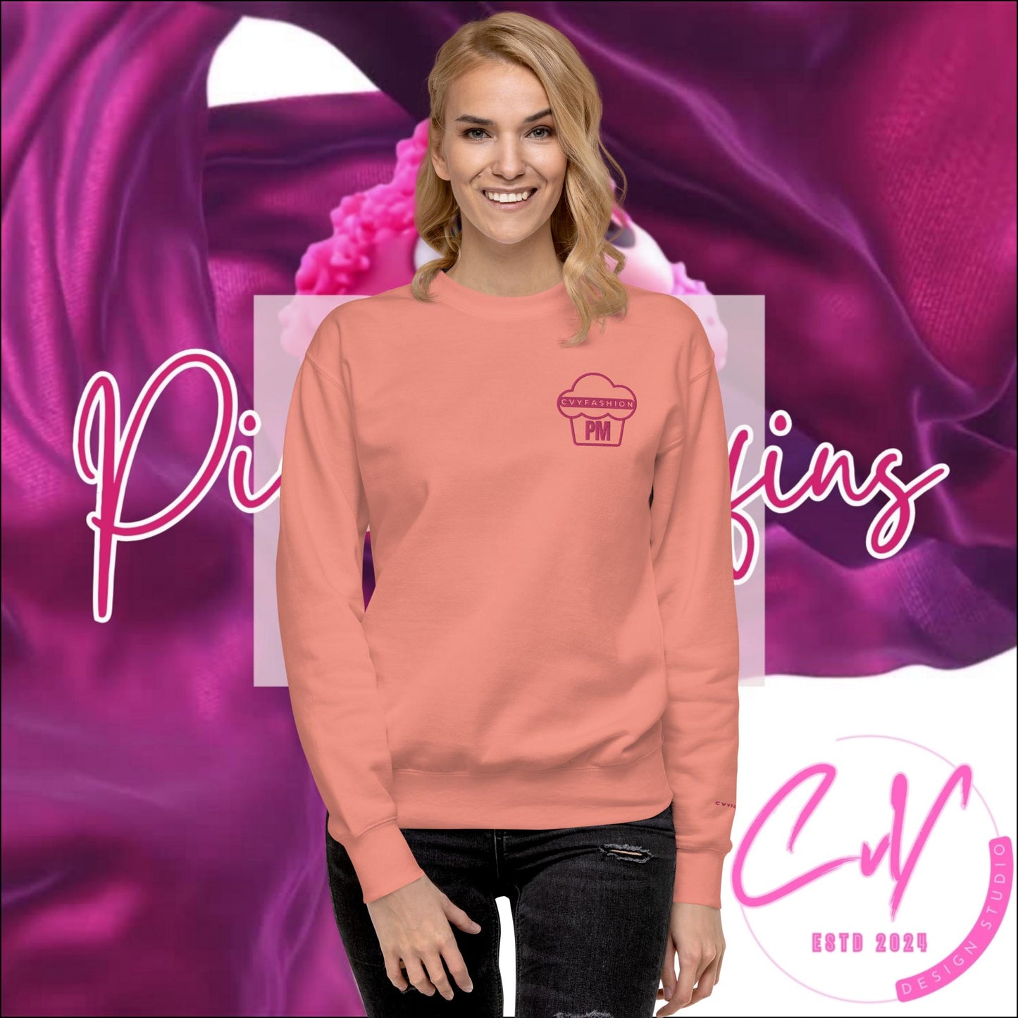 PMG - Muffy Mom's Signature Colors Premium Sweatshirt