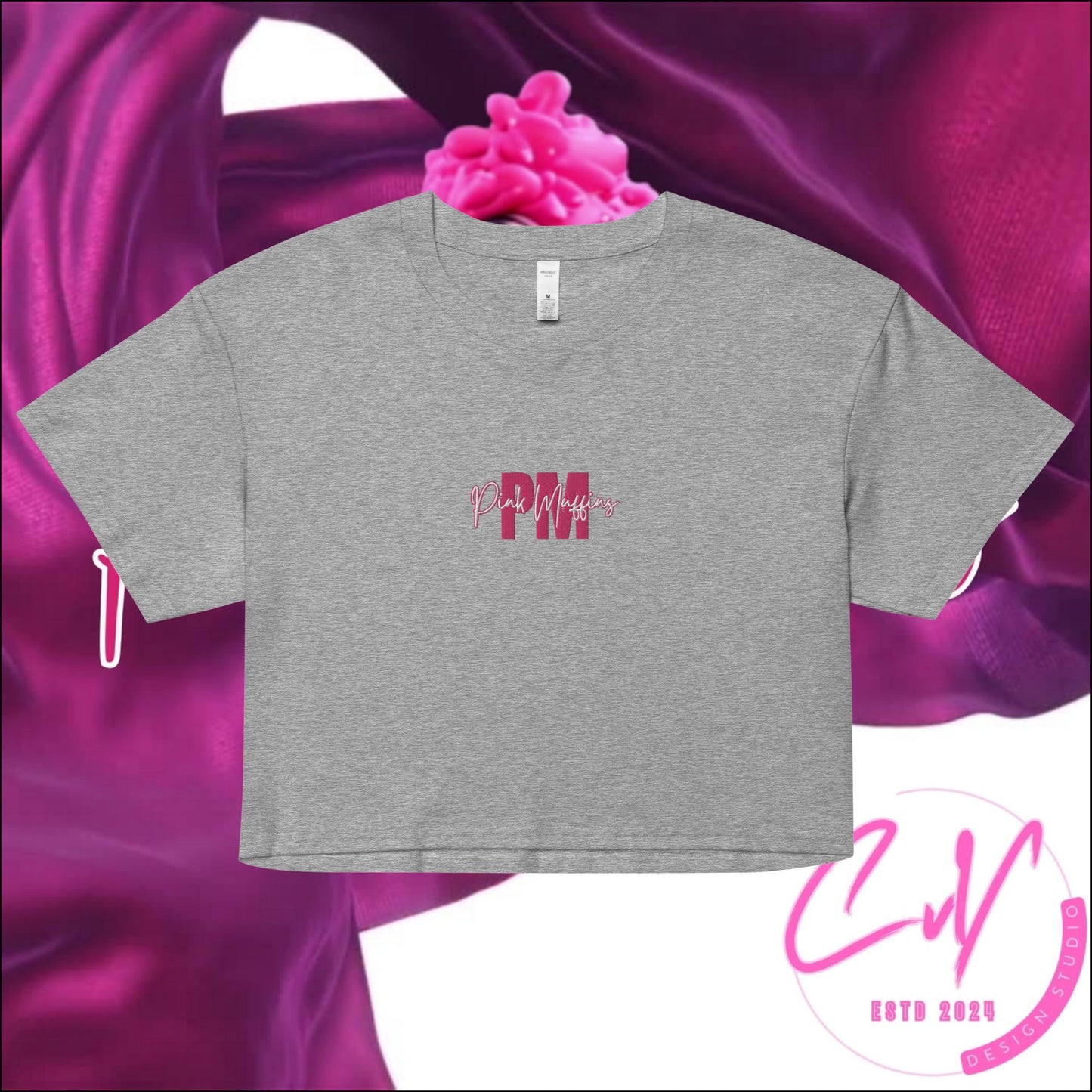 PMP Mom’s Signature Colors Crop Top