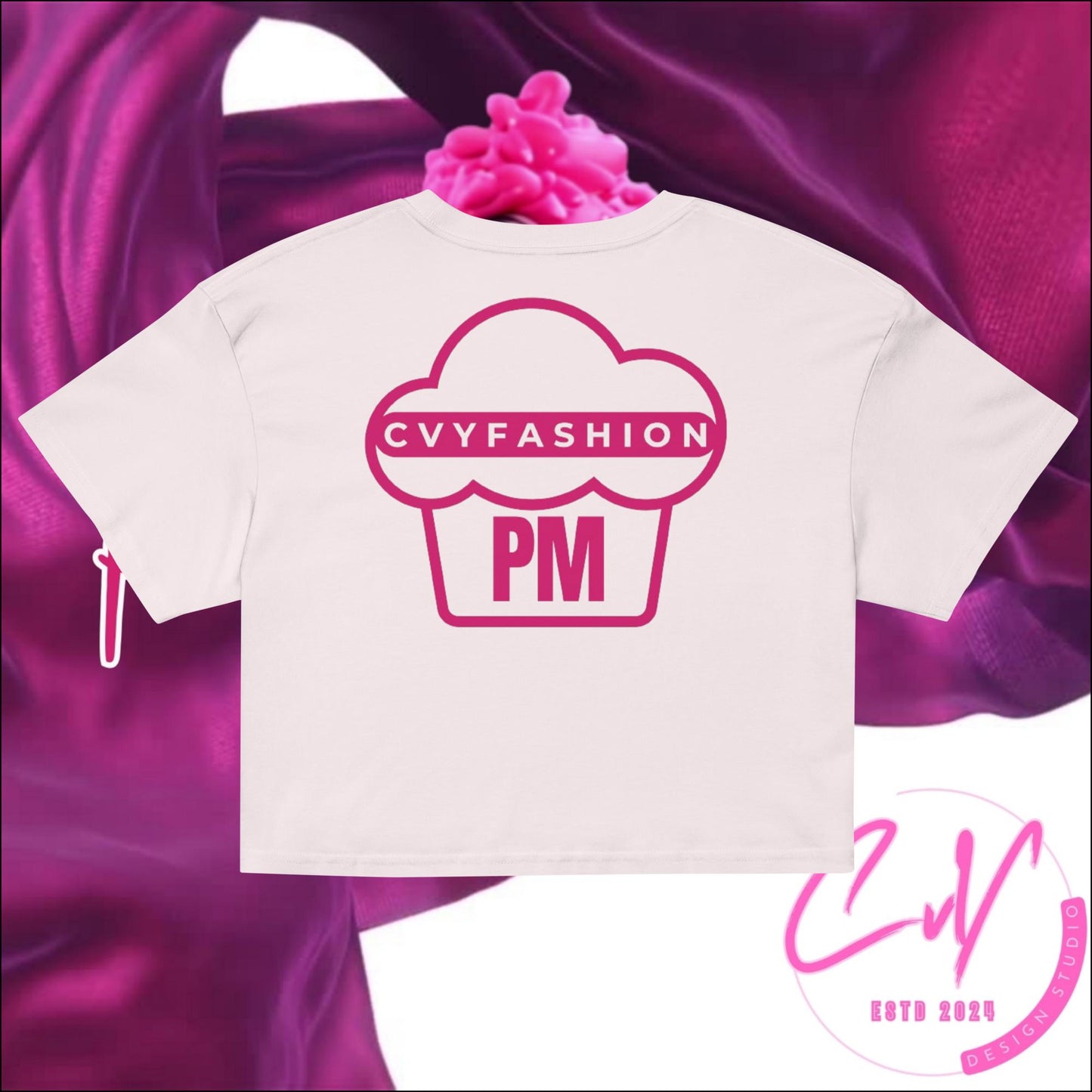 PMP Mom’s Signature Colors Crop Top