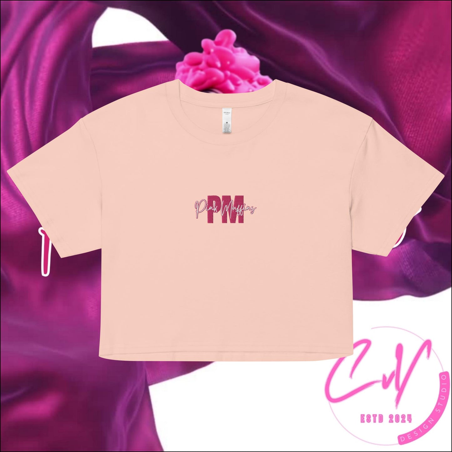 PMP Mom’s Signature Colors Crop Top