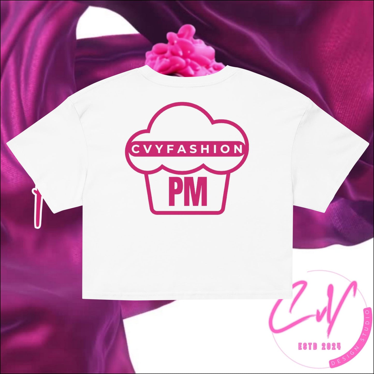 PMP Mom’s Signature Colors Crop Top